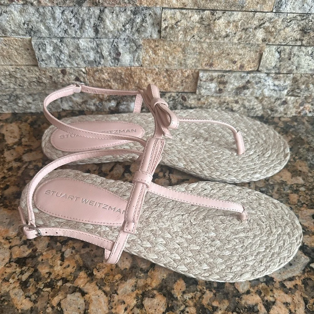 Stuart Weitzman Felicity Slingback Espadrille Sandal